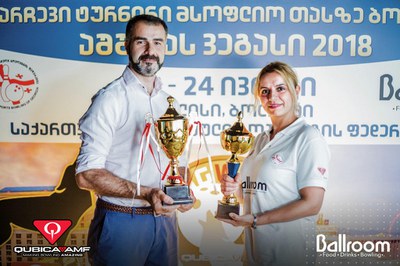 В Грузии завершился Национальный Отборочный Турнир на 54-й Кубок Мира QubicaAMF по боулингу